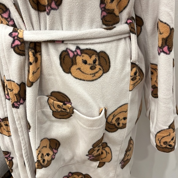 Aeropostale Monkey Print Robe - Large - Picture 3 of 8